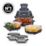 Air Fryer modulaire en verre Ninja CRISPi Cyber Space avec 5 récipients