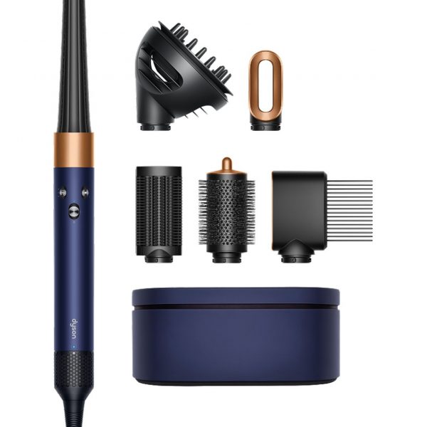 Multi-styler Dyson Airwrap i.d.™ - Cheveux bouclés à frisés (Bleu de Prusse/Cuivré)_Dyson