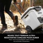 Ninja FrostVault 28 L Glacière roulante avec zone sèche, blanc nuage FB230EUWH – Image 2