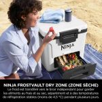 Ninja FrostVault 28 L Glacière roulante avec zone sèche, blanc nuage FB230EUWH – Image 3
