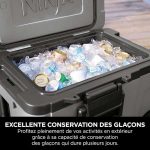 Ninja FrostVault 42 L Glacière roulante avec zone sèche, Gris ardoise FB245EUGY – Image 4