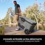 Ninja FrostVault 42 L Glacière roulante avec zone sèche, Gris ardoise FB245EUGY – Image 5