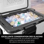 Ninja FrostVault 42 L Glacière roulante avec zone sèche, Blanc nuage FB245EUWH – Image 4