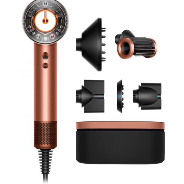 Sèche-cheveux Dyson Supersonic Nural™ - Cheveux  raides à ondulés (Soie Ambrée)_Dyson