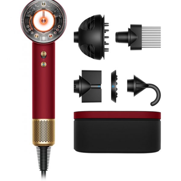 Sèche-cheveux Dyson Supersonic Nural™  sèche-cheveux (Velours Rouge/Or)_Dyson