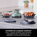 Air Fryer modulaire en verre Ninja CRISPi Sauge FN101EUSG – Image 5