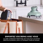 Air Fryer modulaire en verre Ninja CRISPi Sauge FN101EUSG – Image 9