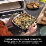 Four à pizza électrique d’extérieur, avec fonction Air Fryer Ninja Artisan MO201EUDB - Vert Foncé – Image 5