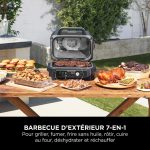 Barbecue électrique et fumoir Ninja Woodfire Pro Connect XL avec support et housse – Image 2