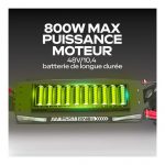 Trottinette électrique Urbanglide eCross ONE rouge_elec – Image 6