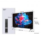 TV UHD 4K 55"" TCL 55P6K_elec – Image 5