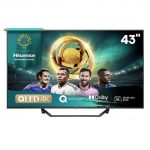 TV QLED 43"" HISENSE 43A7Q pied central_elec