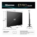 TV QLED 55"" HISENSE 55E7Q PRO_elec – Image 5
