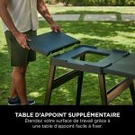 Table d’appoint supplémentaire pour le four d’extérieur Ninja Woodfire – Image 5