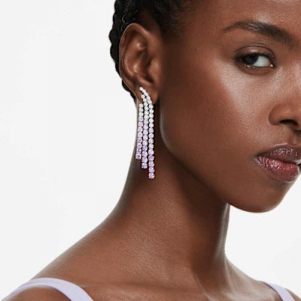 Boucles d'oreilles clip Matrix_Swar