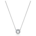 Pendentif solitaire halo Eternity_Swar – Image 7